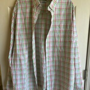 Southern Proper Multicolor Plaid Button-Down Shirt